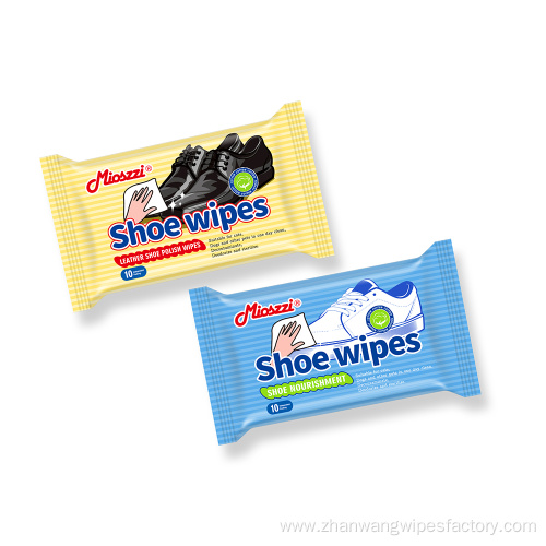 Leather Shoes Care Nourishing Wipes